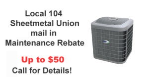 HVAC Maintenance Rebate